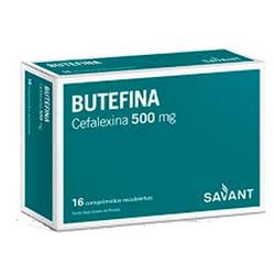 Cefalexina 500 mg. x 8 comprimidos